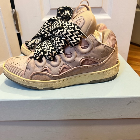 Pink Lanvin Sneakers - Picture 3 of 7